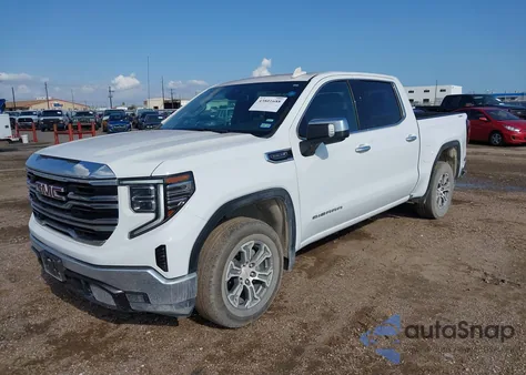 2025 GMC Sierra 1500 4Wd Short Box Slt from USA, damaged, VIN 3GTUUDED2SG137724